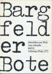 Bargfelder Bote. Materialien zum Werk Arno Schmidts. Lfg. 4/Sept.. 1973: Kaff (I)