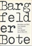 Bargfelder Bote. Materialien zum Werk Arno Schmidts. Lfg. 31/Mai 1978: Titel bei Arno Schmidt