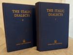 The Italian Dialects. 2 vol. (= compl. Edition)