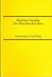 Der Wandsbecker Bote. Auswahl