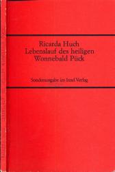 Lebenslauf des heiligen Wonnebald Pück