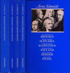 Das essayistische Werk zur deutschen Literatur in vier Bänden