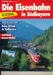 Bahn-Extra Heft 2/90: Die Eisenbahn in Südbayern