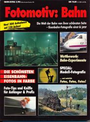 Bahn-Extra Heft 3/90: Fotomotiv Bahn. Die Welt der Bahn von ihrer schönsten Seite - Eisenbahn-Fotografie einst und jetzt