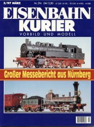 Eisenbahn-Kurier. Vorbild und Modell. hier: Heft Nr. 294 / 3/97 (März 1997)