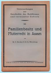 Familienbesitz und Mutterrecht in Assam