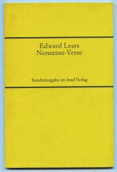 Edward Lears Nonsense-Verse