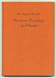 Die heutige Psychologie der Pubertät. Kritik ihrer Wissenschaftlichkeit