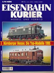 Eisenbahn-Kurier. Modell und Vorbild. hier: Heft 3/95 (März 1995)