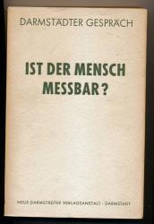 Ist der Mensch meßbar?