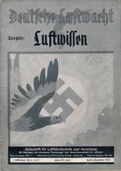 Deutsche Luftwacht. Ausgabe: Luftwissen. Zeitschrift für Luftfahrttechnik und -forschung. hier: Band 4, Nr. 11