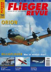 Flieger Revue. Magazin für Luft- und Raumfahrt. hier: Heft 1/2002 (50. Jahrgang)