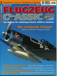 Flugzeug Classic. Das Magazin für Luftfahrtgeschichte, Oldtimer, Airshows hier: Heft 3 (Mai/Juni 2001)