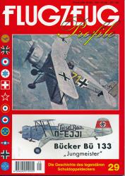 Flugzeug Profile Heft 29: Bücker Bü 133 'Jungmeister'