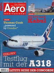 AERO International. Das Magazin der Zivilluftfahrt. hier: Heft 9 (September 2003)