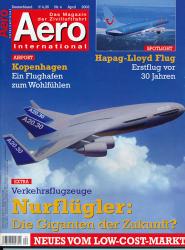 AERO International. Das Magazin der Zivilluftfahrt. hier: Heft 4 (April 2003)