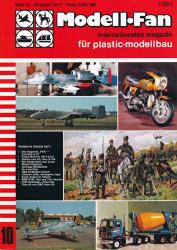 Modell-Fan. internationales magazin für plastic-modellbau. hier: Heft 10/1977
