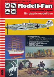 Modell-Fan. internationales magazin für plastic-modellbau. hier: Heft 9/1977