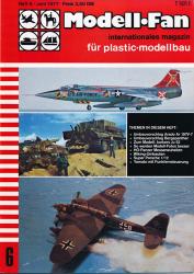 Modell-Fan. internationales magazin für plastic-modellbau. hier: Heft 6/1977