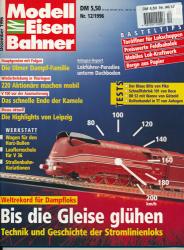 Modelleisenbahner. Magazin für Vorbild und Modell. hier: Heft 12/1996 (Dezember 1996)