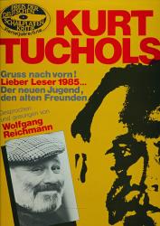 Gruß nach vorn! / Lieber Leser 1985...../ Der neuen Jugend, den alten Freunden, gelesen von Wolfgang Reichmann [vinyl-LP LLP 18601]