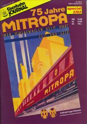 Eisenbahn Journal special Heft 2/92: 75 Jahre Mitropa