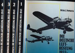 Die deutsche Luftrüstung 1933-1945. 4 Bände (= kompl. Edition)
