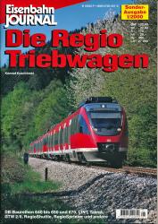 Eisenbahn Journal Sonderausgabe I/2000: Die Regio Triebwagen.  DB-Baureihen 640 bis 650 und 670, LINT, Talent, GTW 2/6, RegioShuttle, RegioSprinter und andere