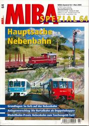MIBA Spezial Heft 64: Hauptsache Nebenbahn