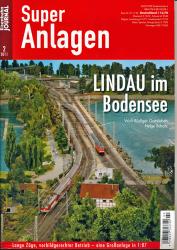 Eisenbahn Journal Super-Anlagen Heft 2/2011: LINDAU im Bodensee. Lange Züge, vorbildgerechter Betrieb - eine Großanlage in 1:87