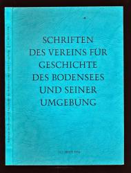 Schriften des Vereins für Geschichte des Bodensees. hier:  Heft 112