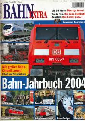 Bahn-Extra Heft 1/2004: Bahn-Jahrbuch 2004