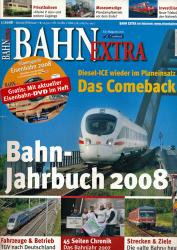 Bahn-Extra Heft 1/2008: Bahn-Jahrbuch 2008 (ohne DVD!)