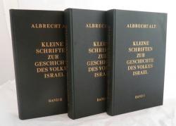 Kleine Schriften zur Geschichte des Volkes Israel. 3 Bde. (= kompl. Edition)