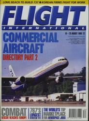 Flight International. A Reed Business Publication.here: 19.-25. August 1998