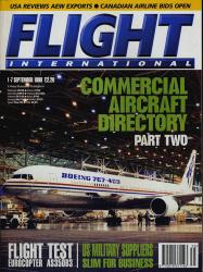 Flight International. A Reed Business Publication. here: 1. - 7. September 1999