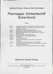 Planmappe: Schlachtschiff Scharnhorst