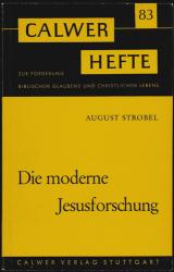 Die moderne Jesusforschung