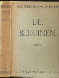 Die Beduinen. Band 2 (von 4) apart: Die Beduinenstämme in Palästina, Transjordanien, Sinai, Hedjaz