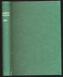 Aquarien Terrarien. Monatsschrift für Vivarienkunde und Zierfischzucht. hier: Jahrgang 31 (1984). Kompletter Jahrgang, gebunden