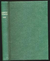Aquarien Terrarien. Monatsschrift für Vivarienkunde und Zierfischzucht. hier: Jahrgang 30 (1983). Kompletter Jahrgang, gebunden