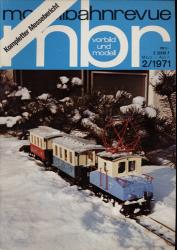 mbr-Modellbahnrevue Heft 2/1971 (März-April 1971)