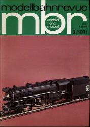 mbr-Modellbahnrevue Heft 3/1971 (Mai-Juni 1971)
