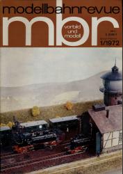 mbr-Modellbahnrevue Heft 1/1972 (Januar-Februar 1972)