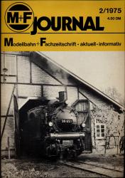 M+F Journal. Modellbahn-Fachzeitschrift Heft 2/1975