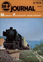 M+F Journal. Modellbahn-Fachzeitschrift Heft 2/1978