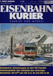 Eisenbahn-Kurier Heft Nr. 388 (1/2005 Januar)