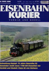 Eisenbahn-Kurier Heft Nr. 393 (6/2005 Juni)