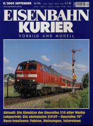 Eisenbahn-Kurier Heft Nr. 396 (9/2005 September)