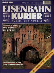 Eisenbahn-Kurier Heft Nr. 6/94 (Juni 1994)